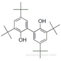 2,2&#39;-dihidroxi-3,3 &#39;, 5,5&#39;-tetra-terc-butilbifenilo CAS 6390-69-8